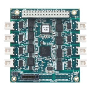 Emerald-MM-8E/EL: I/O Expansion Modules, Rugged, wide-temperature PC/104, PC/104-<i>Plus</i>, PCIe/104 / OneBank, PCIe Minicard, and FeaturePak modules featuring standard and optoisolated RS-232/422/485 serial interfaces, Ethernet, CAN bus, and digital I/O functions., PCI/104-Express